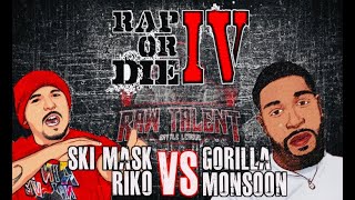 Ski Mask Riko vs Gorilla Monsoon : Rap Or Die IV