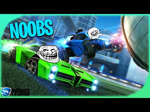 Видео: OS JOGADORES MAIS NOOBS!! | Rocket League