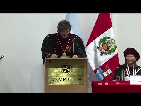 Discurso del Presidente Milei en la Universidad San Martín de Porres