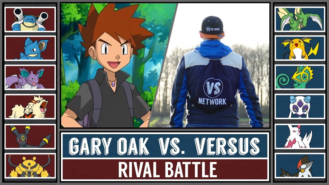 Gary vs. Versus (Pokémon Sun/Moon) - Rival Battle - YouTube
