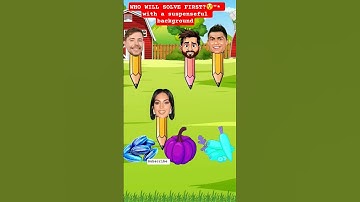 Only one can solve the puzzle first!😱 Ronaldo, Messi, Georgina, and beast #shorts 😲