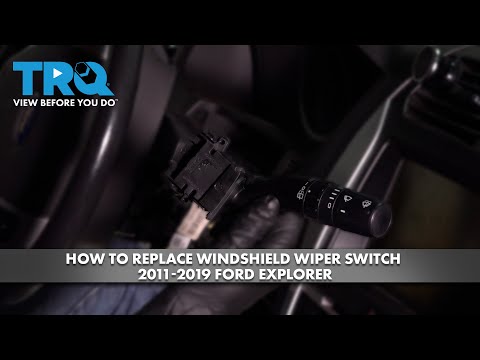 How to Replace Windshield Wiper Switch 2011-2019 Ford Explorer - YouTube