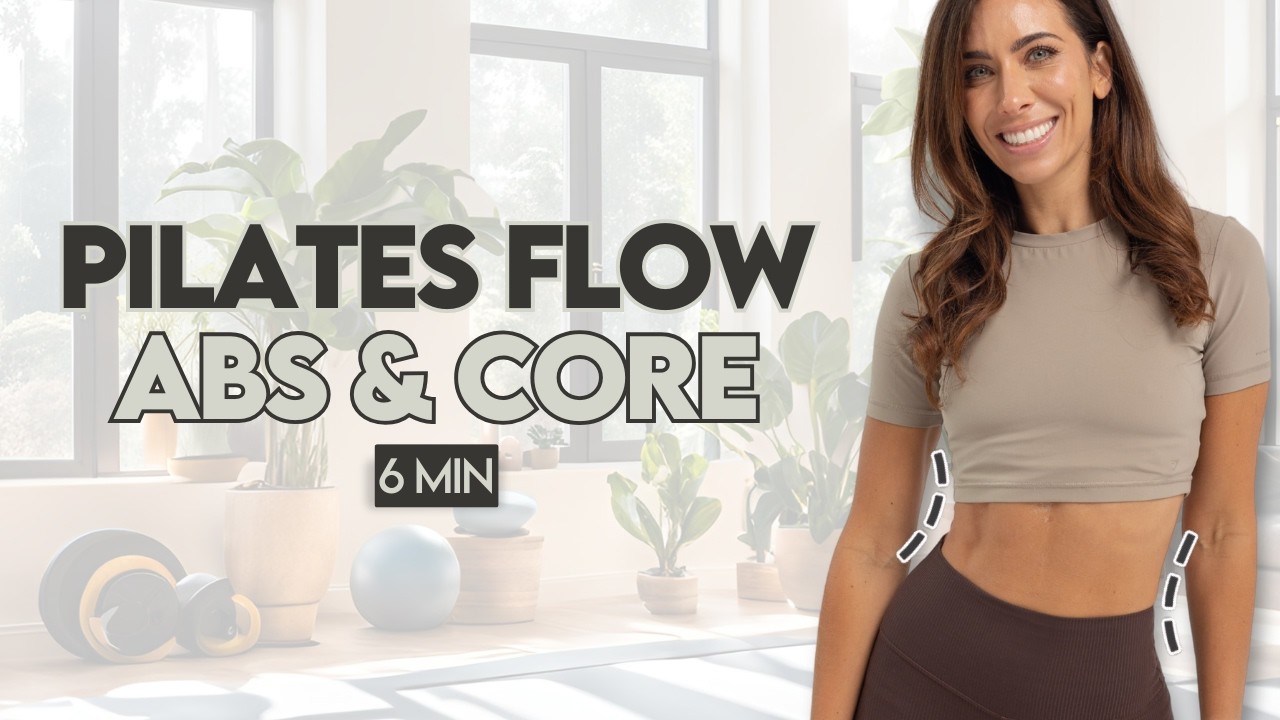 Classic Pilates Core Workout | 6 Min Deep Abs Burn (No Equipment) - YouTube