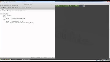 Bash initialization files