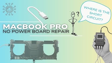 MacBook Pro A2442 No Power Board Repair: Lucky Short Circuit Fix