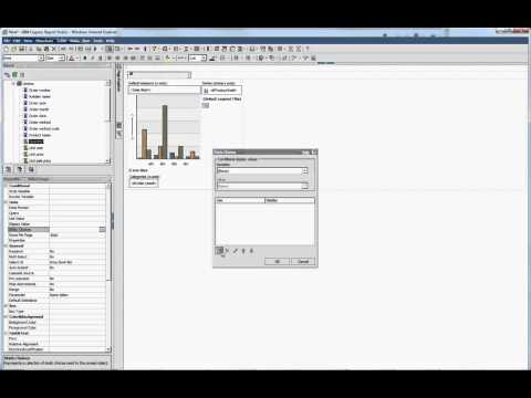 How Create a Cognos report with token