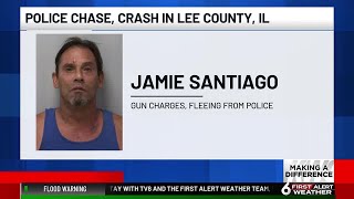 Chicago man arrested in Dixon after chase ends in crash