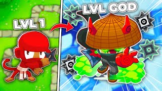 I Evolved A Godly Ninja Paragon In Btd6