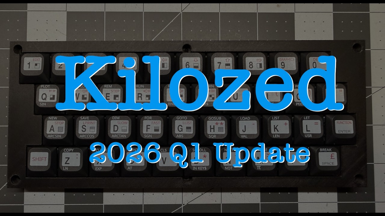 その他 cley Kilozed ZX81-Inspired Keycaps for Modern Mechanical Keyboard by