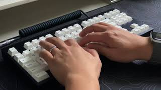 Mode 80 (Eighty) - Durock L7 - Carbon Fiber Plate - GMK Hennessey - Sound Test