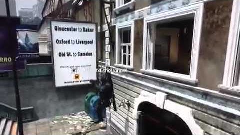 COD MW3: Amazing RANDOM Throwing Knife KILL! CRAZY FOO