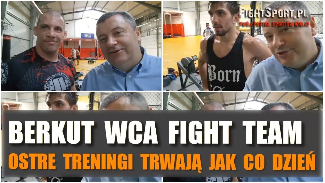 Dzień jak co dzień w Berkut WCA Fight Team