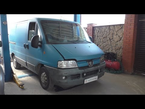 Замена топливного насоса ТНВД на Peugeot Boxer 2 2,2 дизель Пежо Боксер 2 2002 года