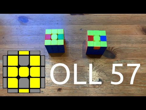Alternative OLL 57 Algorithm (Corners Solved OLL)