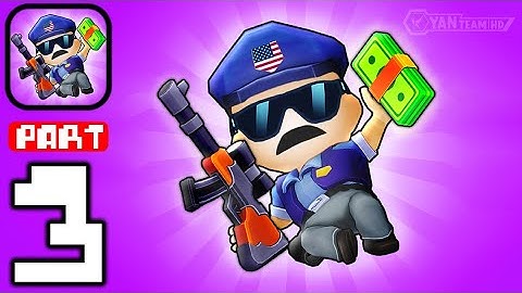 Heist Busters - Gameplay Walkthrough Part 3 Defeat the Villain (iOS,Android)