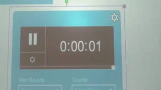 Timer in Smart Notebook