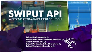 How to use the SWIPUT API in Unity