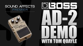 Boss AD-2 Acoustic Preamp Pedal Demo with Tom Quayle