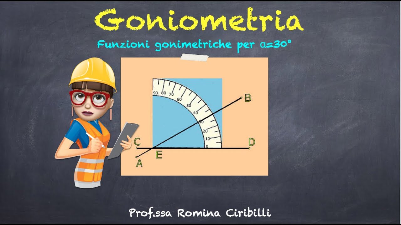 Seno, Coseno e Tangente di 30°