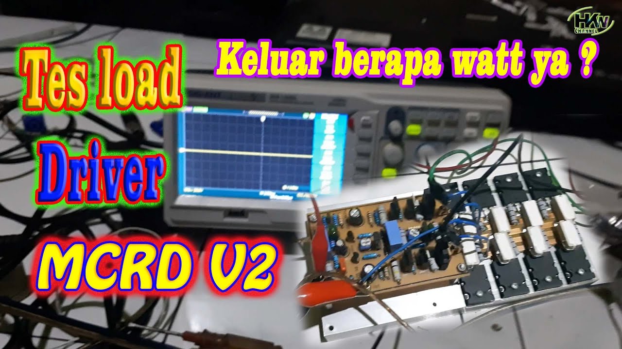 Tes load power driver MCRD V2