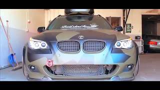 Bmw e61 widebody camo | Builders Family