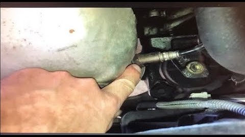 2004 Camry V6, 3.0L Oxygen Sensor Replacement (Code P2241)