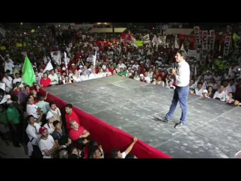 14 mil en cierre de campaña de Remberto Estrada
