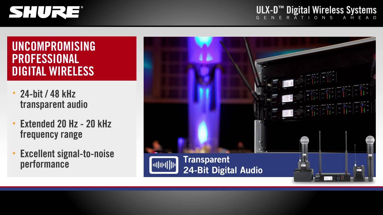 ULX-D® - Digital Wireless Systems