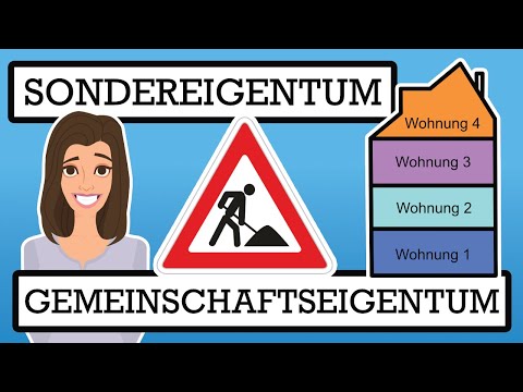 Video: Wie Sich Gemeinschaftseigentum Von Gemeinschaftseigentum Unterscheidet