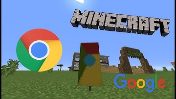 How to make a Google Chrome Banner in Minecraft!