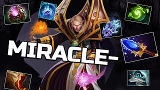 Miracle- invoker god wtf comeback - 9k epic gameplay dota 2