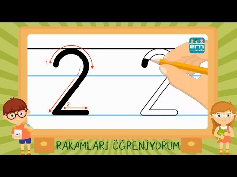 2 İki Rakamı Seslendirme ve Yazma