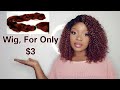 DIY|$3 Crochet Wig With Dark Root Closure| Using Braiding Hair Extension