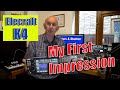 Ham Radio Elecraft K4 My First  Impressions of UK Sample