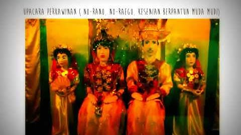 suku kaili  native ethnic of Palu Sulawesi Tengah  in animation