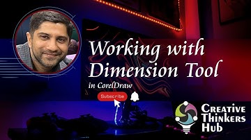 Dimension Tool | CorelDraw tutorials | Creative Thinkers Hub | Huzefa Tapia