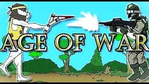 Age Of War | Winning impossible mode easily.