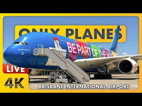🔴 Plane Spotting @ Night | Brisbane Airport w/ James & Matty + ATC ✈️🌆🌙