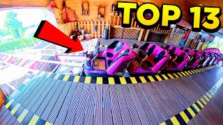 TOP 13 FASTEST ROLLER COASTERS IN POLAND | 2025 EPIC SMOOTH POV RIDES