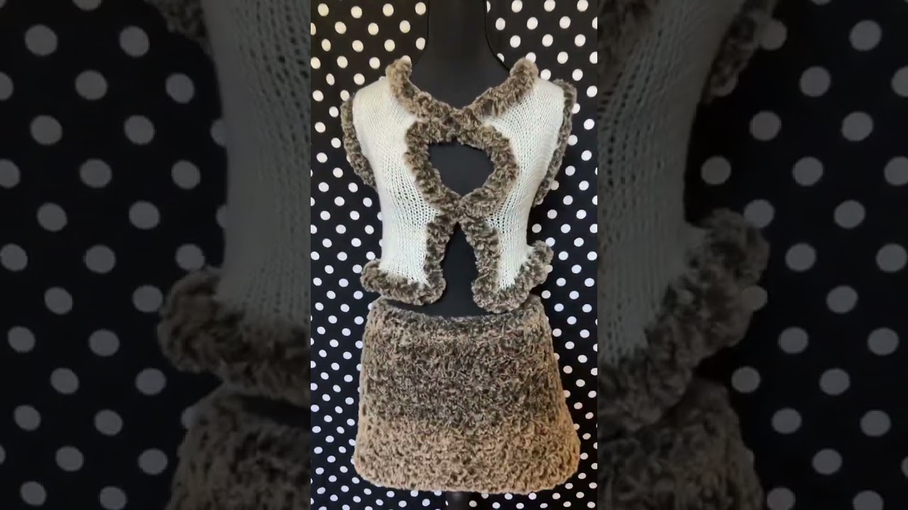 the fur addict 😍😍 all crochet and knit. 