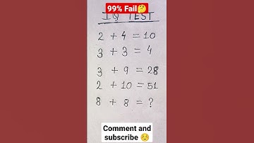 🤯🧐Iq Test🧠Maths Tricks. #shorts #maths_tricks #reasoning #trending #iq #viral #explor_page