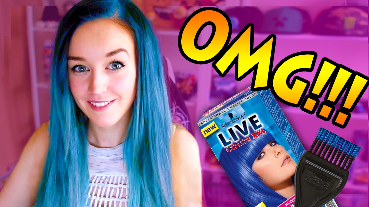 Janice Griffith's Blue Hair Transformation - wide 9