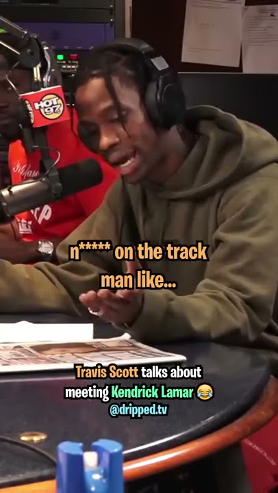 Travis Scott Talks About Meeting Kendrick Lamar 😂