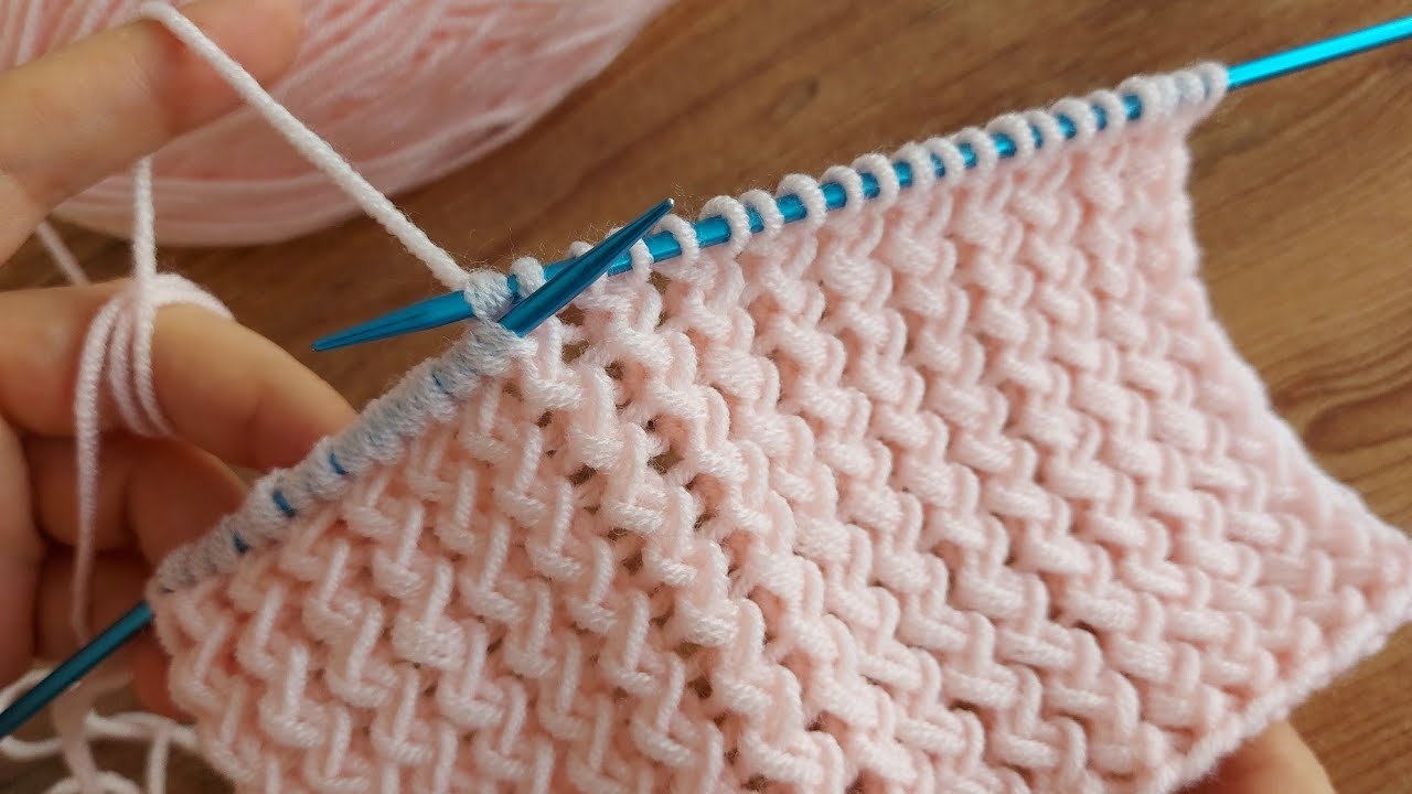 EASY TWO SKEWERS.. YAPIMI KOLAY YELEK ŞAL ATKI BERE İKİ ŞİŞ ÖRGÜ MODELİ..