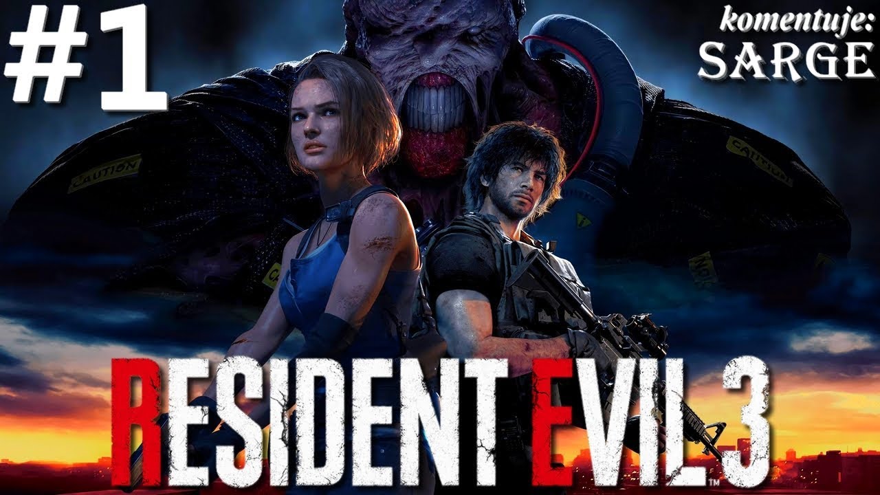 Zagrajmy w Resident Evil 3 Remake PL odc. 1 - Nemesis w Raccoon City | Hardcore