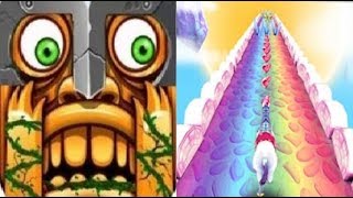Lost Endless Temple Jungle Run vs My Little Unicorn Runner 3D 2 screenshot 4