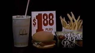 1983 McDonalds $1.88 Fish, Fry, Drink & Pie Commercial