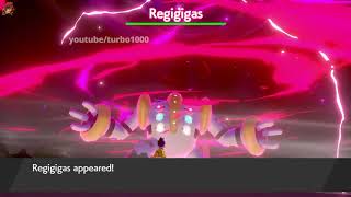 Dynamax Regigigas Cry and Dynamax Animation! (Pokemon Sword and Shield)