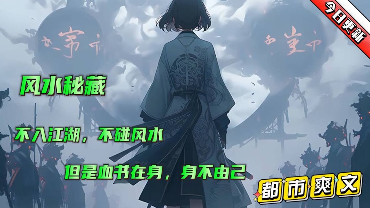 都市爽文🔥【风水秘藏】身为孤儿我与饿狗夺食，寒天腊月，我欲被打死在冻地之上，直到碰上一个老乞丐，带我走上了一条风水之路。母亲临终遗言‘不入江湖，不碰风水。’但是血书在身，身不由己...#小说推文