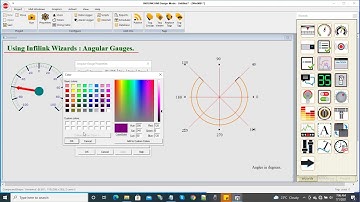 Infilink HMI : Angular Gauge Wizard